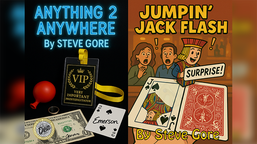 Anything 2 Anywhere/Jumpin' Jack Flash by Steve Gore by Murphy's Magic Supplies, Inc.