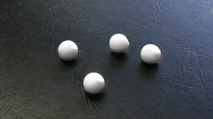 Perfect Magnetic Pea Set (White) by Murphy's Magic Supplies, Inc.