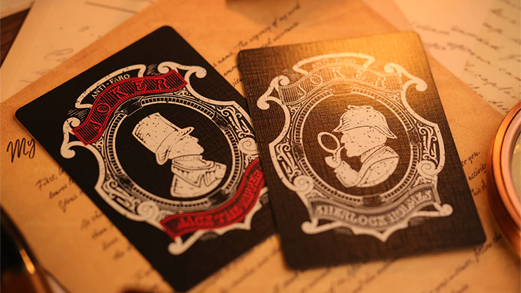 Jack the Ripper & Sherlock Holmes (Stalemate Edition) Playing Cards by Murphy's Magic Supplies, Inc.