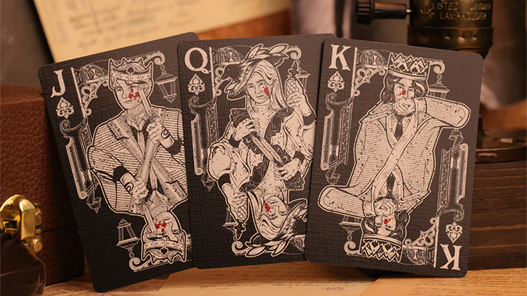 Jack the Ripper & Sherlock Holmes (Stalemate Edition) Playing Cards by Murphy's Magic Supplies, Inc.