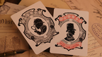 Jack the Ripper & Sherlock Holmes (Skewer Edition) Playing Cards by Murphy's Magic Supplies, Inc.