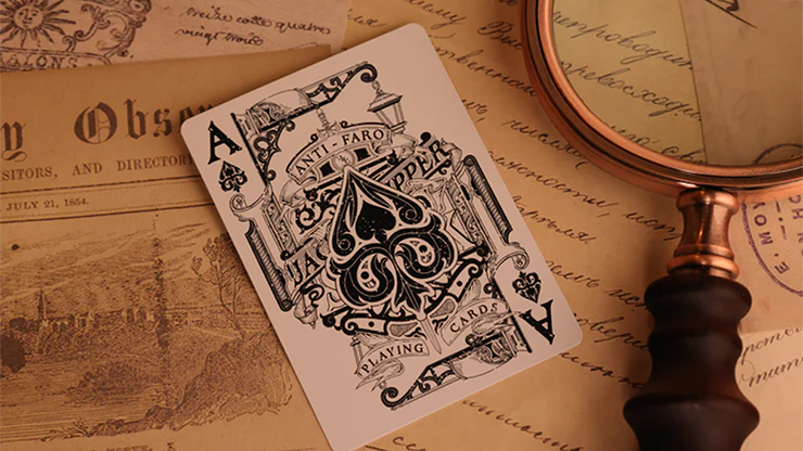 Jack the Ripper & Sherlock Holmes (Skewer Edition) Playing Cards by Murphy's Magic Supplies, Inc.