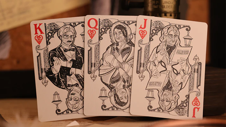 Jack the Ripper & Sherlock Holmes (Skewer Edition) Playing Cards by Murphy's Magic Supplies, Inc.