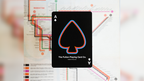 BLACK EDITION FULTON STREET MTA PLAYING CARDS (1972 VIGNELLI MAP EDITION) by Murphy's Magic Supplies, Inc.
