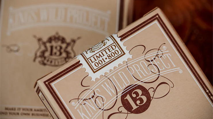 Limited No.13 Table Players Vol.13 Playing Cards by Kings Wild Project by Murphy's Magic Supplies, Inc.