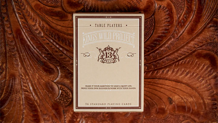Limited No.13 Table Players Vol.13 Playing Cards by Kings Wild Project by Murphy's Magic Supplies, Inc.