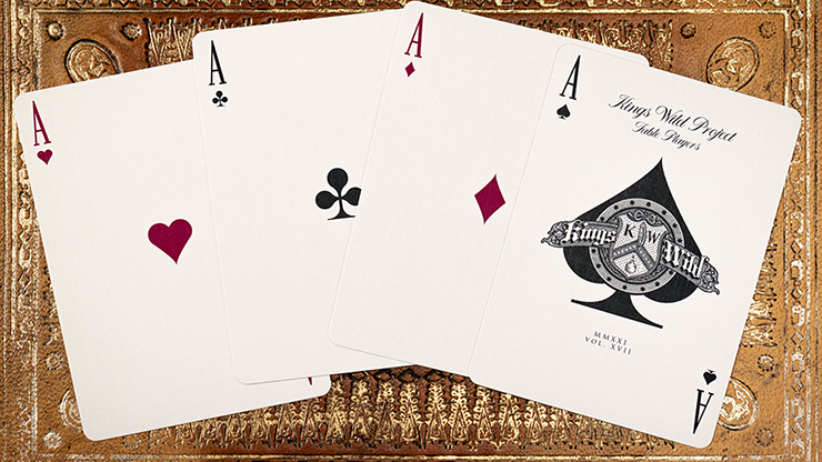 Limited No.13 Table Players Vol.17 Playing Cards by Kings Wild Project by Murphy's Magic Supplies, Inc.