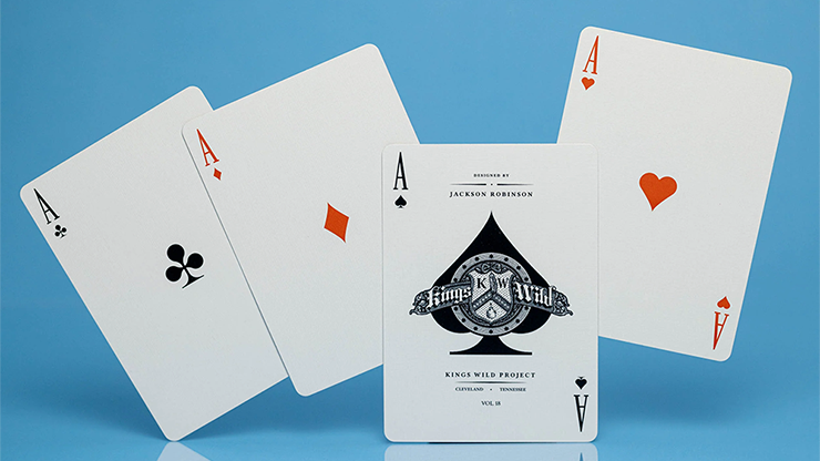 Limited No.13 Table Players Vol.18 Playing Cards by Kings Wild Project by Murphy's Magic Supplies, Inc.
