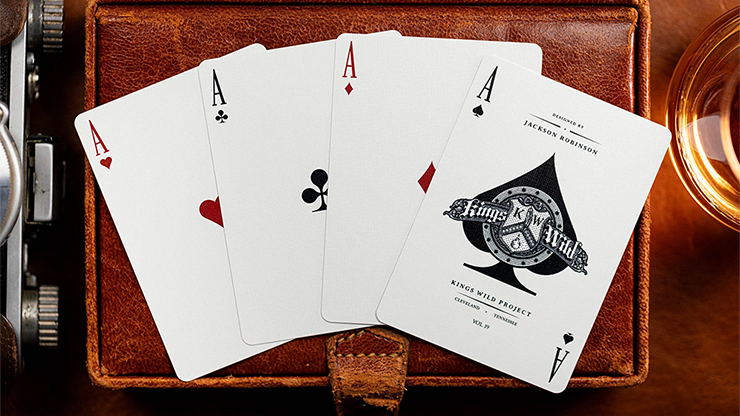 Limited No.13 Table Players Vol.19 Playing Cards by Kings Wild Project by Murphy's Magic Supplies, Inc.