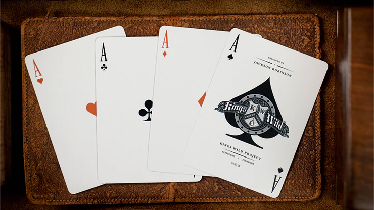 Limited No.13 Table Players Vol.21 Playing Cards by Kings Wild Project by Murphy's Magic Supplies, Inc.