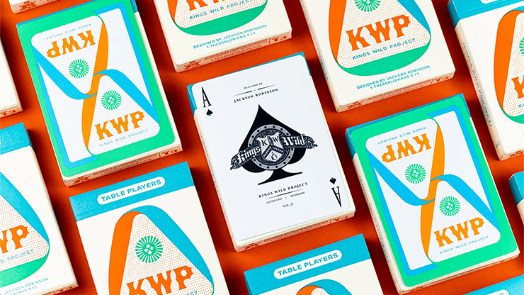 Limited No.13 Table Players Vol.22 Playing Cards by Kings Wild Project by Murphy's Magic Supplies, Inc.