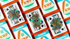 Limited No.13 Table Players Vol.22 Playing Cards by Kings Wild Project by Murphy's Magic Supplies, Inc.