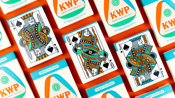 Limited No.13 Table Players Vol.22 Playing Cards by Kings Wild Project by Murphy's Magic Supplies, Inc.