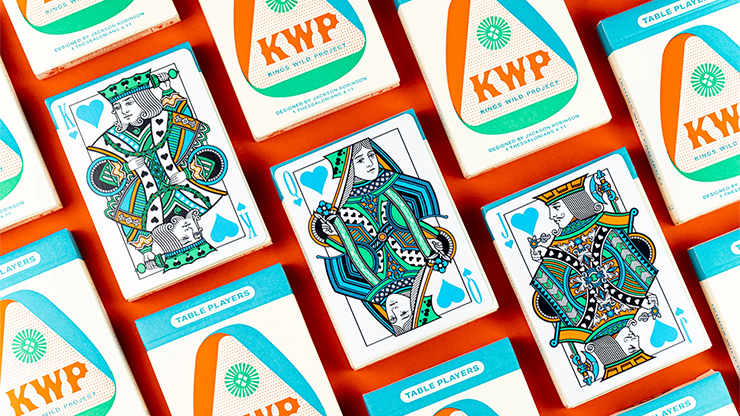 Limited No.13 Table Players Vol.22 Playing Cards by Kings Wild Project by Murphy's Magic Supplies, Inc.