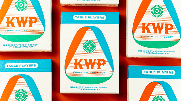Limited No.13 Table Players Vol.22 Playing Cards by Kings Wild Project by Murphy's Magic Supplies, Inc.