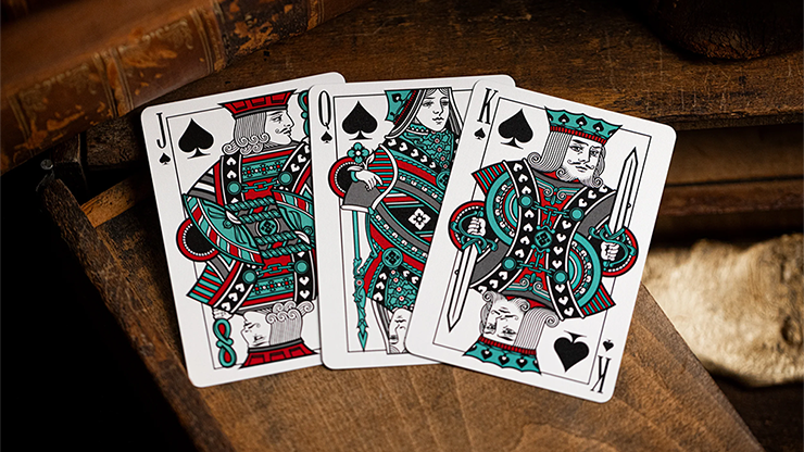 Gilded No.13 Table Players Vol.38 Playing Cards by Kings Wild Project by Murphy's Magic Supplies, Inc.