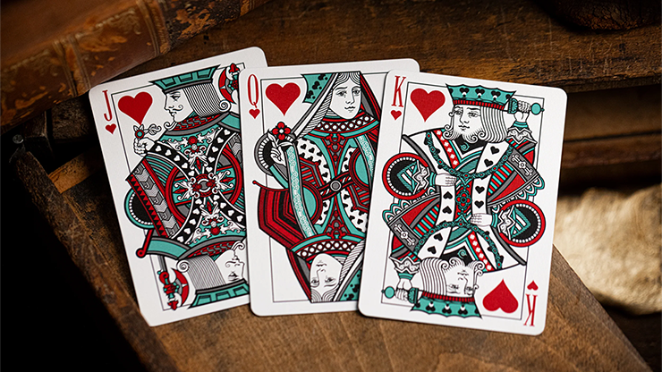 Gilded No.13 Table Players Vol.38 Playing Cards by Kings Wild Project by Murphy's Magic Supplies, Inc.