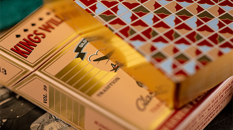 Gilded No.13 Table Players Vol.39 Playing Cards by Kings Wild Project by Murphy's Magic Supplies, Inc.
