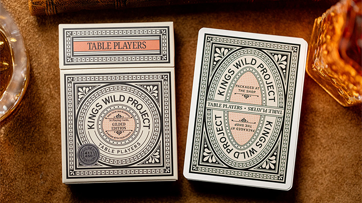 Gilded No.13 Table Players Vol.40 Playing Cards by Kings Wild Project by Murphy's Magic Supplies, Inc.