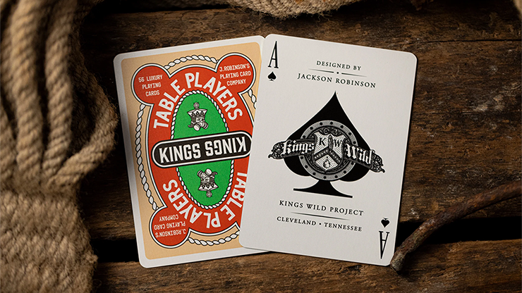 Gilded No.13 Table Players Vol.41 Playing Cards by Kings Wild Project by Murphy's Magic Supplies, Inc.