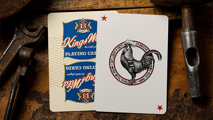 Gilded No.13 Table Players Vol.43 Playing Cards by Kings Wild Project by Murphy's Magic Supplies, Inc.