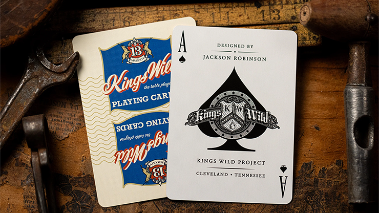 Gilded No.13 Table Players Vol.43 Playing Cards by Kings Wild Project by Murphy's Magic Supplies, Inc.