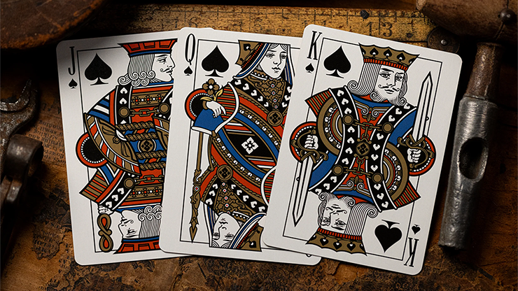Gilded No.13 Table Players Vol.43 Playing Cards by Kings Wild Project by Murphy's Magic Supplies, Inc.