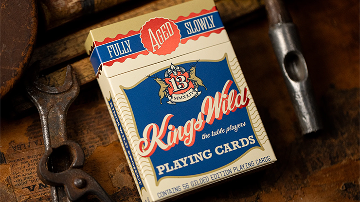 Gilded No.13 Table Players Vol.43 Playing Cards by Kings Wild Project by Murphy's Magic Supplies, Inc.