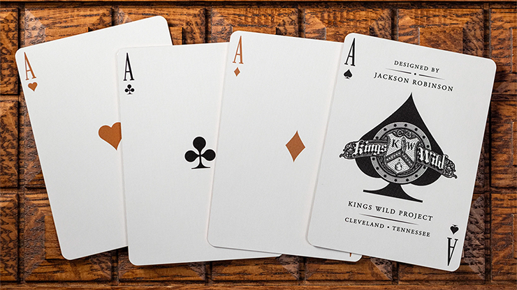 Gilded No.13 Table Players Vol.44 Playing Cards by Kings Wild Project by Murphy's Magic Supplies, Inc.