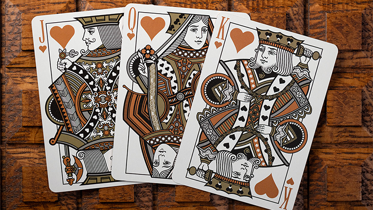 Gilded No.13 Table Players Vol.44 Playing Cards by Kings Wild Project by Murphy's Magic Supplies, Inc.