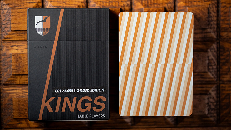 Gilded No.13 Table Players Vol.44 Playing Cards by Kings Wild Project by Murphy's Magic Supplies, Inc.