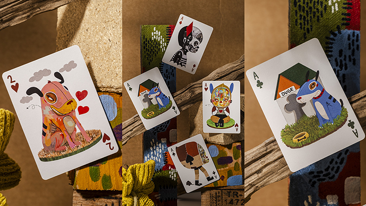 Bicycle Reen Barrera Muscle Land Playing Cards by Murphy's Magic Supplies, Inc.
