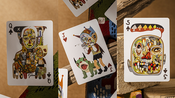 Bicycle Reen Barrera Muscle Land Playing Cards by Murphy's Magic Supplies, Inc.