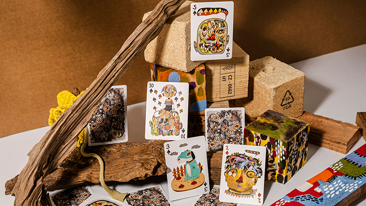 Bicycle Reen Barrera Muscle Land Playing Cards by Murphy's Magic Supplies, Inc.