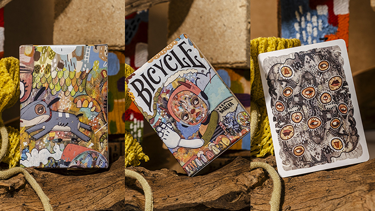 Bicycle Reen Barrera Muscle Land Playing Cards by Murphy's Magic Supplies, Inc.