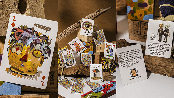 Bicycle Reen Barrera Our Daily Dread Playing Cards by Murphy's Magic Supplies, Inc.