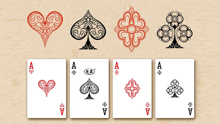 Nine-Colored Deer Playing Cards by Murphy's Magic Supplies, Inc.