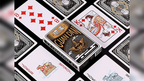 GUAN DAM -Warriors of the Three Kingdoms (Black) Playing Cards by YOKAGAME by Murphy's Magic Supplies, Inc.