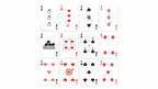 GUAN DAM -Warriors of the Three Kingdoms (Black) Playing Cards by YOKAGAME by Murphy's Magic Supplies, Inc.