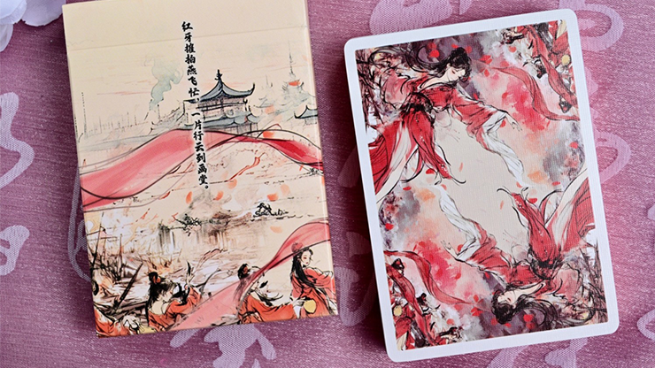 Four Beauties (DiaoChan) Playing Cards by Murphy's Magic Supplies, Inc.
