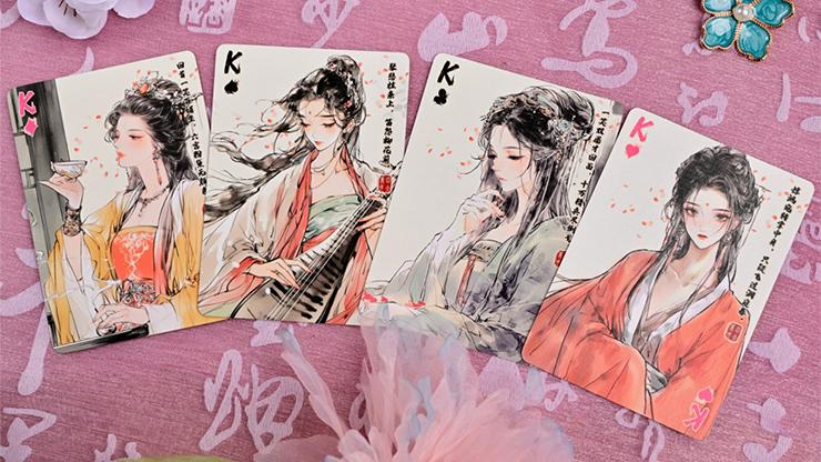 Four Beauties (WangZhaojun) Playing Cards by Murphy's Magic Supplies, Inc.