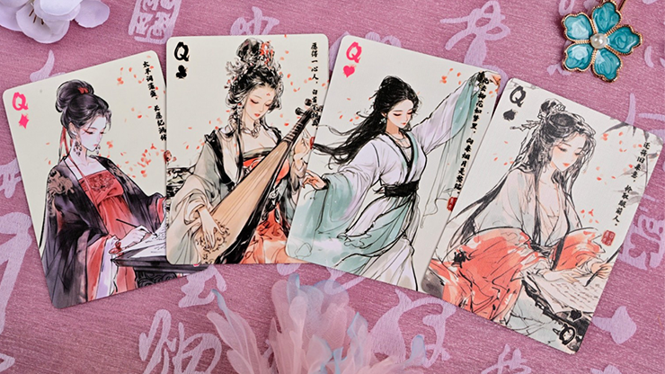 Four Beauties (XiShi) Playing Cards by Murphy's Magic Supplies, Inc.