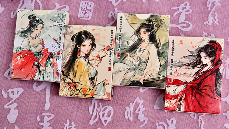 Four Beauties (YangYuhuan) Playing Cards by Murphy's Magic Supplies, Inc.