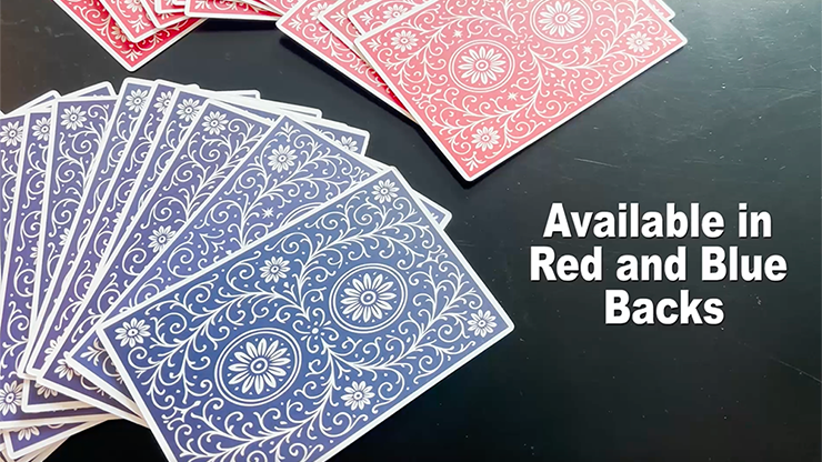 Jumbo McDonald Aces by Twister Magic (Red) by Murphy's Magic Supplies, Inc.