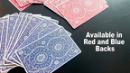 Jumbo McDonald Aces by Twister Magic (Blue) by Murphy's Magic Supplies, Inc.
