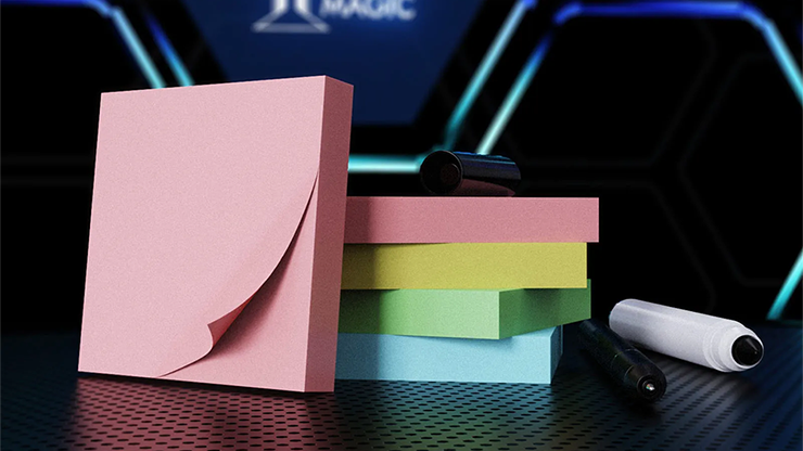 The Iarvel Magic Post-It Pad (Red) by Iarvel Magic by Murphy's Magic Supplies, Inc.
