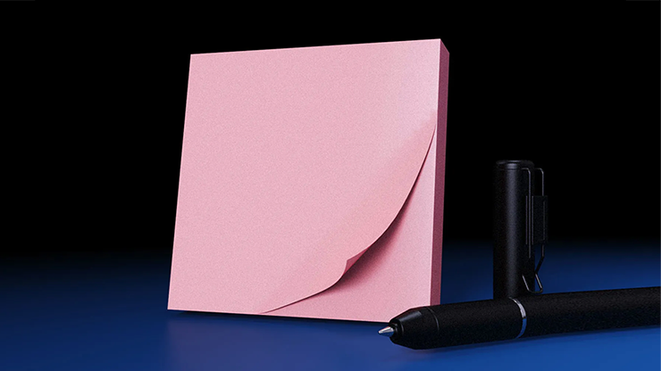 The Iarvel Magic Post-It Pad (Red) by Iarvel Magic by Murphy's Magic Supplies, Inc.