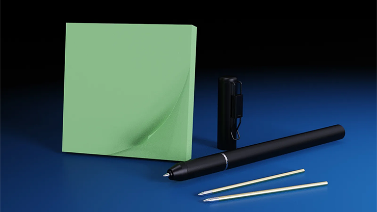 The Iarvel Magic Post-It Pad (Green) by Iarvel Magic by Murphy's Magic Supplies, Inc.