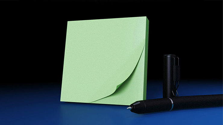 The Iarvel Magic Post-It Pad (Green) by Iarvel Magic by Murphy's Magic Supplies, Inc.