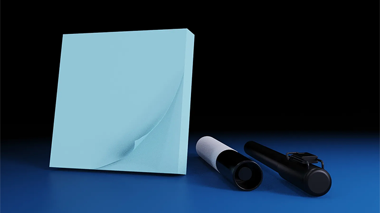 The Iarvel Magic Post-It Pad (Blue) by Iarvel Magic by Murphy's Magic Supplies, Inc.